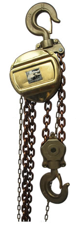 防爆手動葫蘆材質展示圖